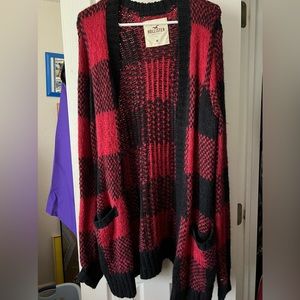 Hollister Buffalo plaid sweater